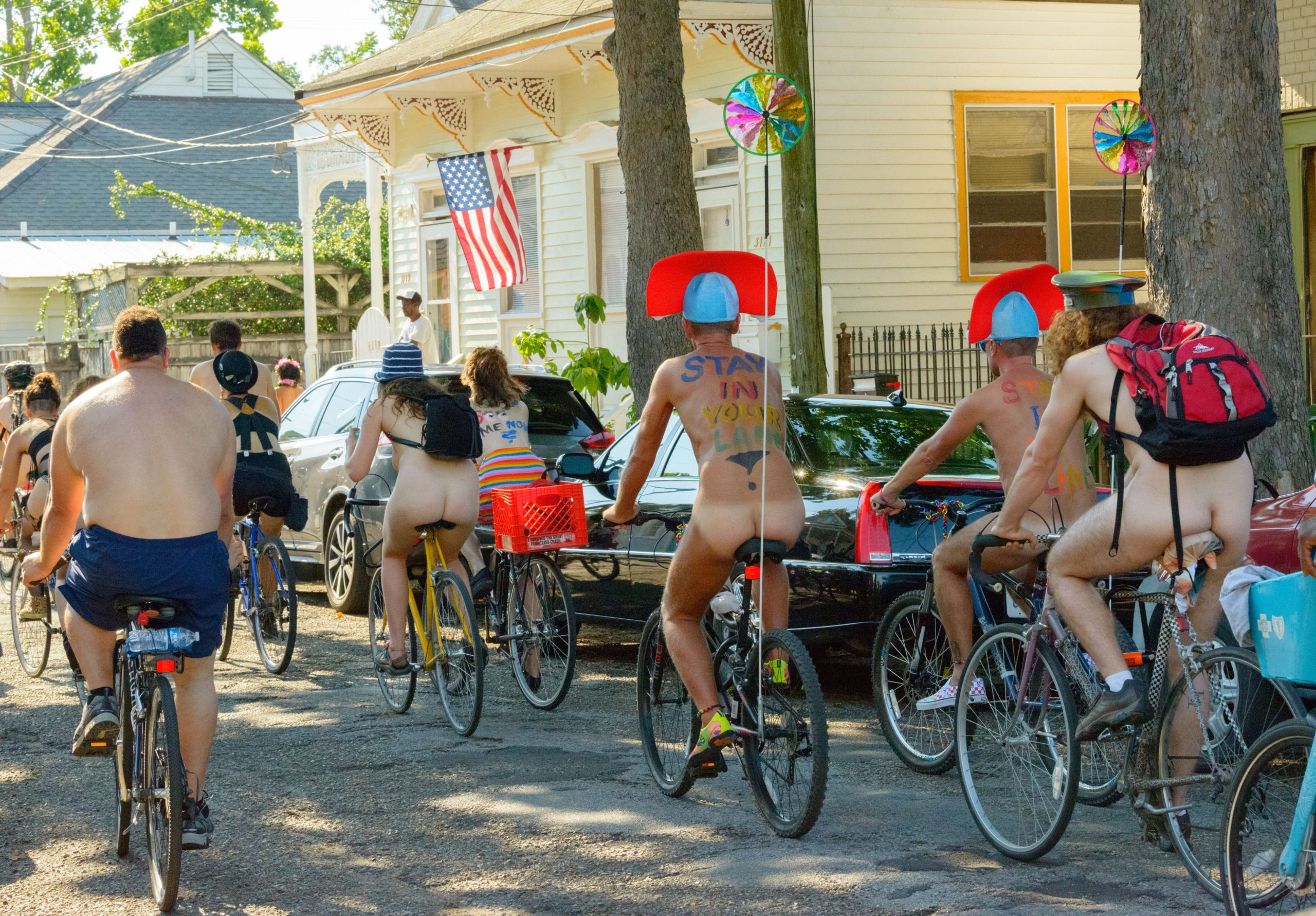 At World Naked Bike Ride, French Quarter cyclists whipped by 'dominatrix'  with riding crop, Louisiana Festivals