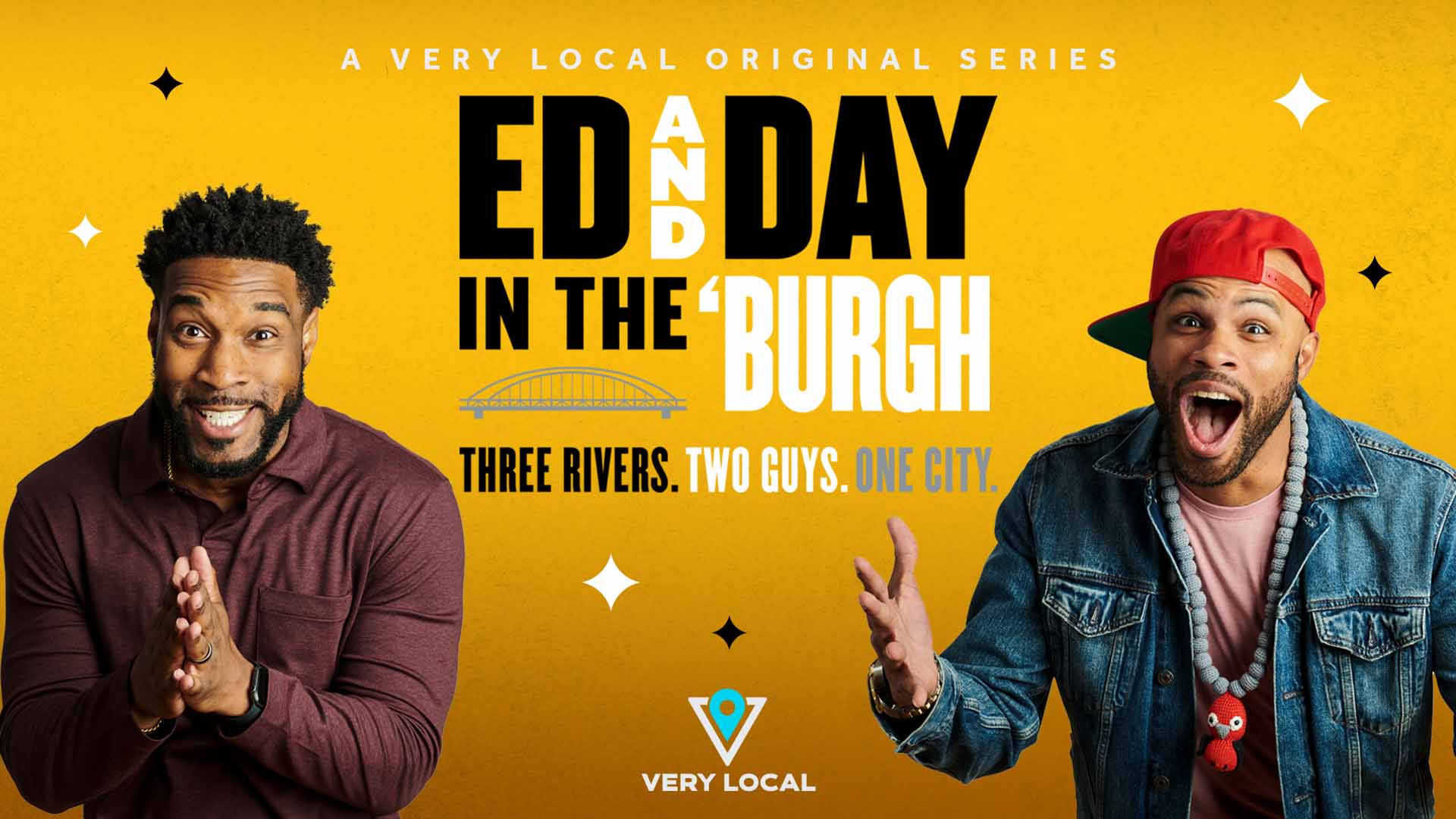 Watch Ed and Day in the 'Burgh streaming free on the Very Local app. 