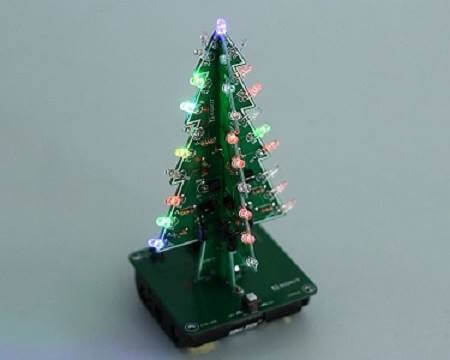 LED Christmas tree hackPGH
